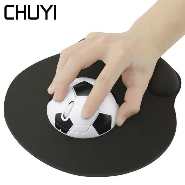 

mini wireless mouse 2.4ghz optical computer mause football design 3d kids gaming mice for pc lapdeskplayer