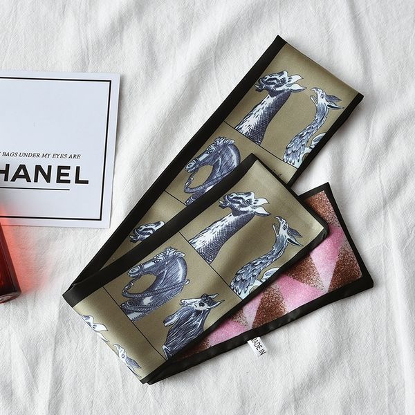 

6trd fashion cravat in spring and ties summer fashion ribbon ribbonin spring and summer, Black;gray