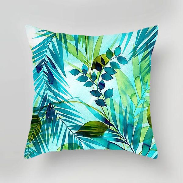 

cushion/decorative pillow green plant cover bedroom leaf case throw pillows for living room sofa office watermelon pattern cushion car
