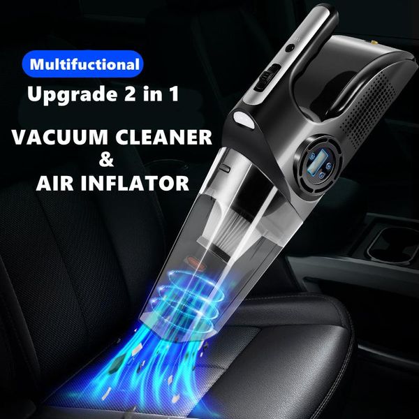 

vacuum cleaners wireless car cleaner air inflator multifunctional handheld household dual-use tire inflation