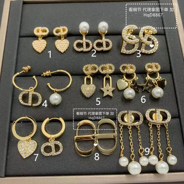 

design jewelry letter earrings for women in 2021, Silver