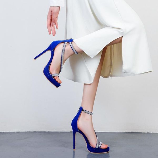 

women's sandals high heels stiletto platform summer shoes fish mouth fashion wedding party ladies bigest size 32-50 t571 dress, Black