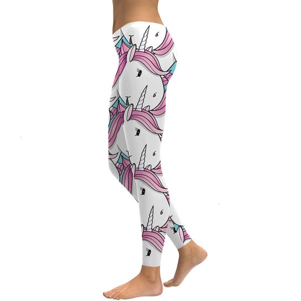 

unicorn women's cute leggings bottom pants style dign kdk1840, Black