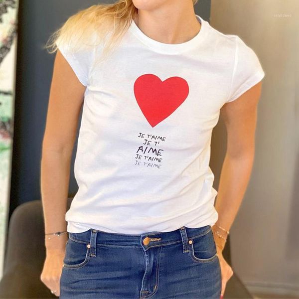 

pirate hippie letter love classic tee shirts woman summer short sleeve round neck t-shirts casual vintage cozy tshirts 2021 women's t-, White