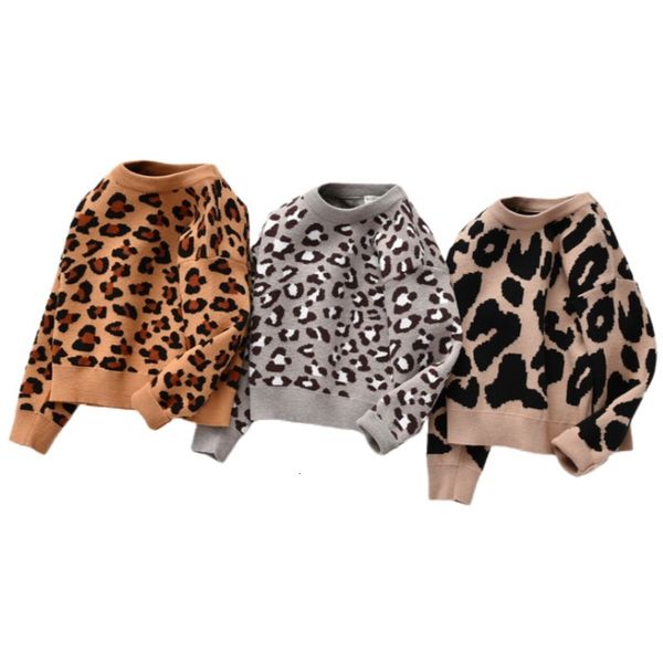 

pullover wholesale baby sweater leopard knitted casual long sleeve kids sweaters toddler winter girl boy clothes ml001 bypp, Blue