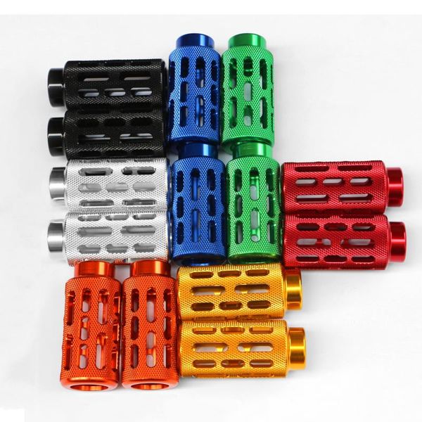 

pedals cnc universal motorcycle foot pegs footrests rearsets rear set footpegs rest 10mm install bolts