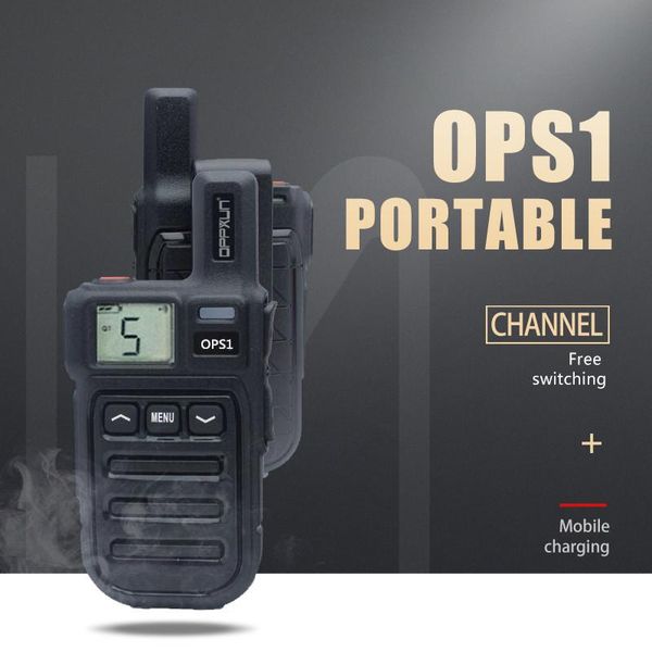 

ops1 radio bidirezionali caricatore rapido usb walkie-talkie uhf station radiostation cb walkie talkie