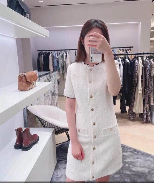 

auth sandro short dress with fancy braid trim ecru jackets, Black;brown