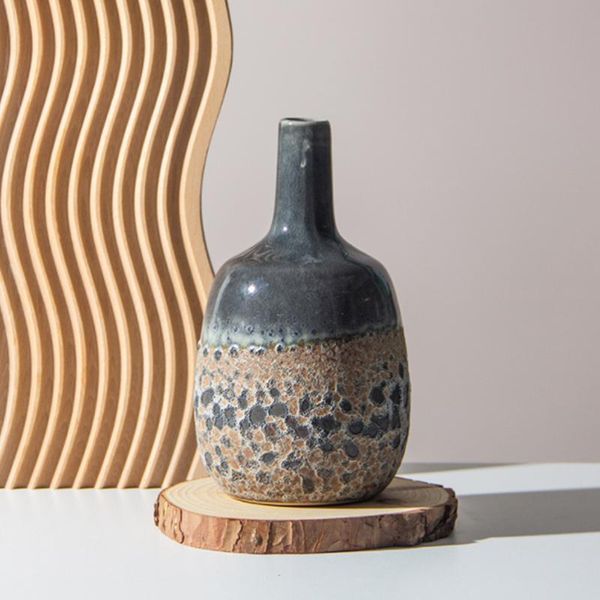 

vases handmade kiln bubble glaze ceramic vase creative decoration artist home characteristic flower