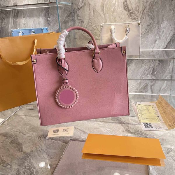 

high 2021 trend fashion quality women's handbag embossed leather bags shoulder bag shopping pack