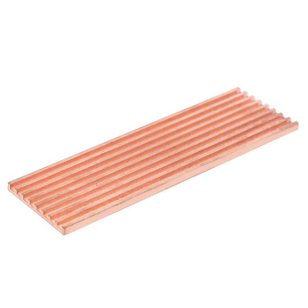 

fans & coolings t8wc pure copper heatsink cooler heat sink thermal conductive adhesive for m.2 2280 pci-e nvme ssd 2/3/4mm