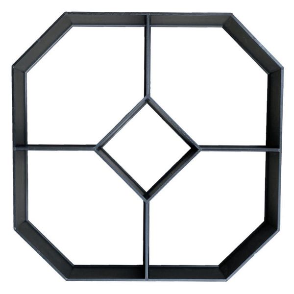 

garden diy paving mould polygonal path concrete cement brick suitable for other buildings