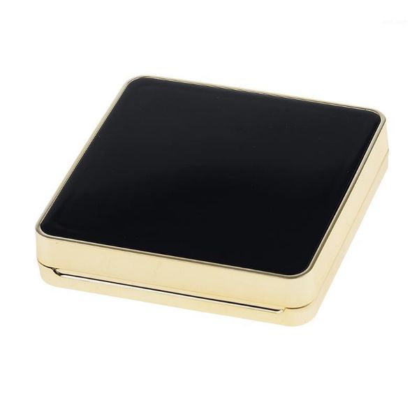 

storage bottles & jars beauty square empty make-up powder concealer container air cushion sponge puff case mirror refillable foundation bb c