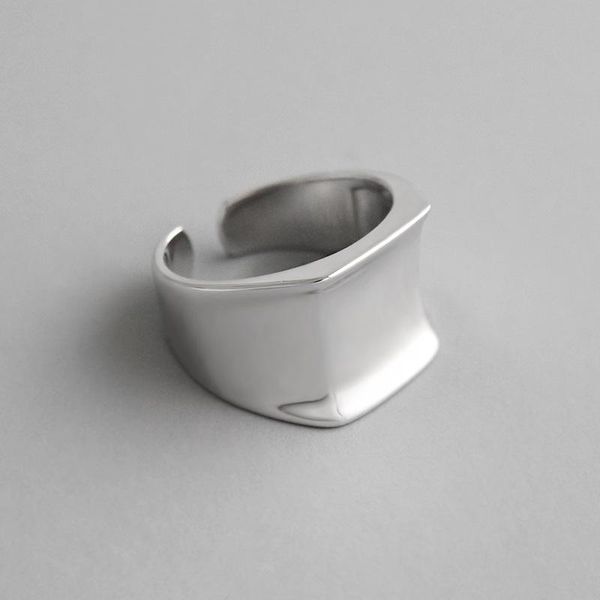 

wedding rings eds 925 sterling silver women ins korean fashion jewelry gothic adjustable vintage big, Slivery;golden