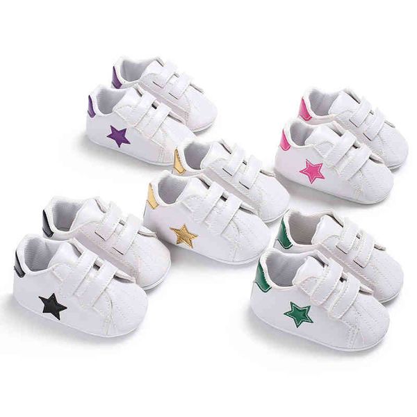 

walkers sneakers haishenyue spring and autumn style 0-1-year-old five pointed star baby shoes soft sole casual toddlers shoes