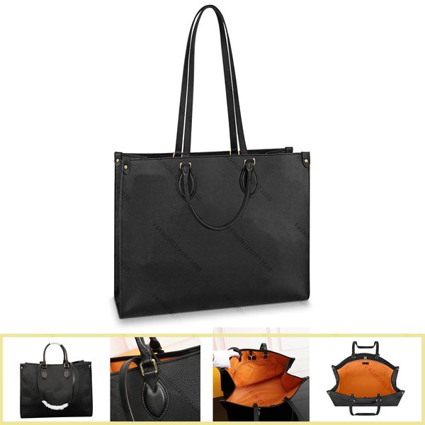 

real leather totes women bag handbags ladies embossed leather tote handbag big flower shopping shoulder bag clutch messenger bag orange lini