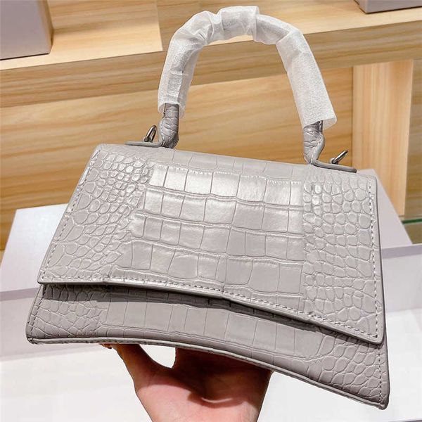 

Shoulder Crossbody Bag Totes Handbag Alligator Crocodile Evening Purses Half Moon Backpack Wallets Hasp Letters Plain 2021 Luxury Designers