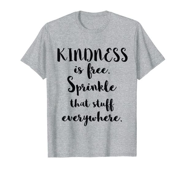 

kindness is kindness day t-shirt - dark, White;black