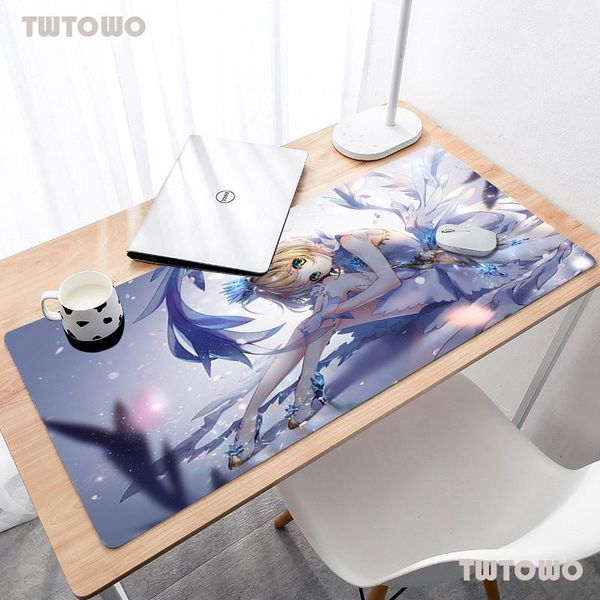 

mouse pads & wrist rests 900x400 big size gaming pad lapmats for table 2021 beauty girl design cardcaptor sakura cartoon