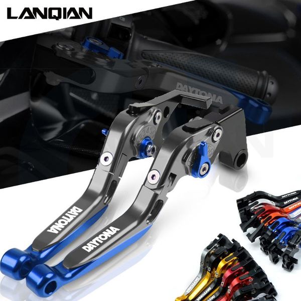 

motorcycle brakes for triumrh daytona 675 r adjustable extendable brake clutch levers 2011 2012 2013 2014 2021