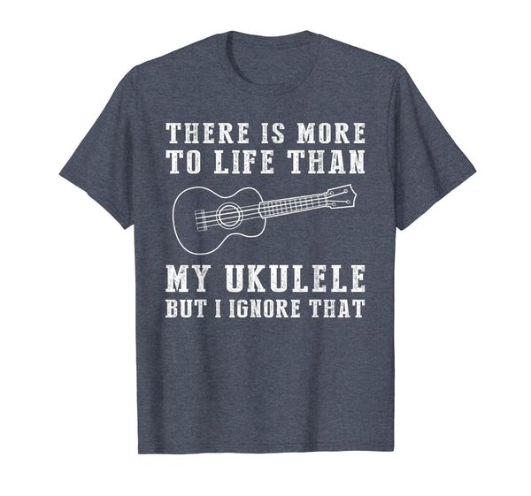 

there is more to life than ukulele but i ignore that, White;black