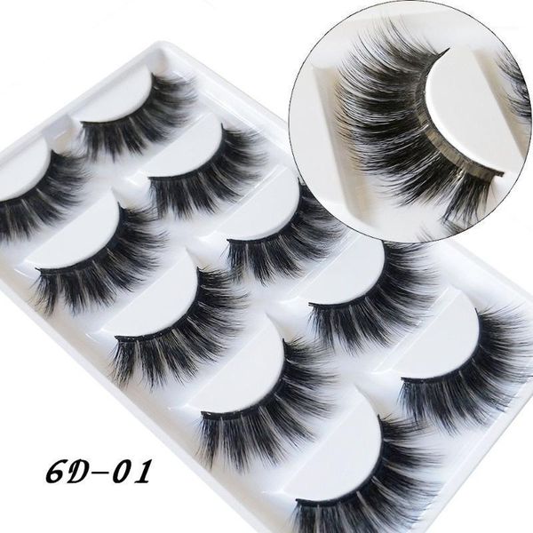 

pairs mink eyelashes long thick cross border source style imitation1