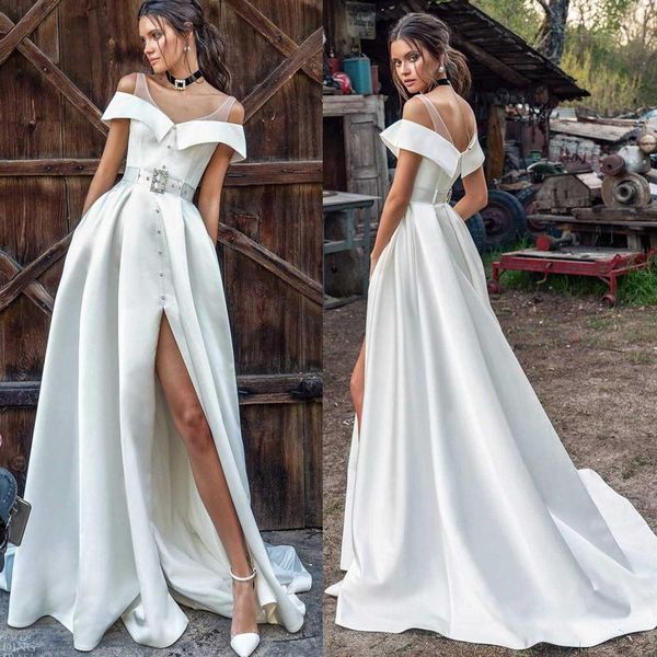 

casual dresses 2021 women's long sleeve perspective lace dress split elgant bride white party female summer pography, Black;gray