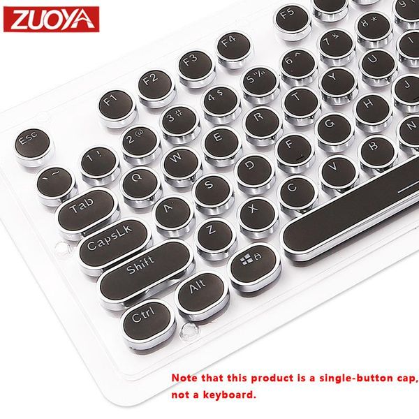

keyboard covers zuoya gaming mechanical keycaps compatible with cherry mx metoo switches support led round letters transparent key cap