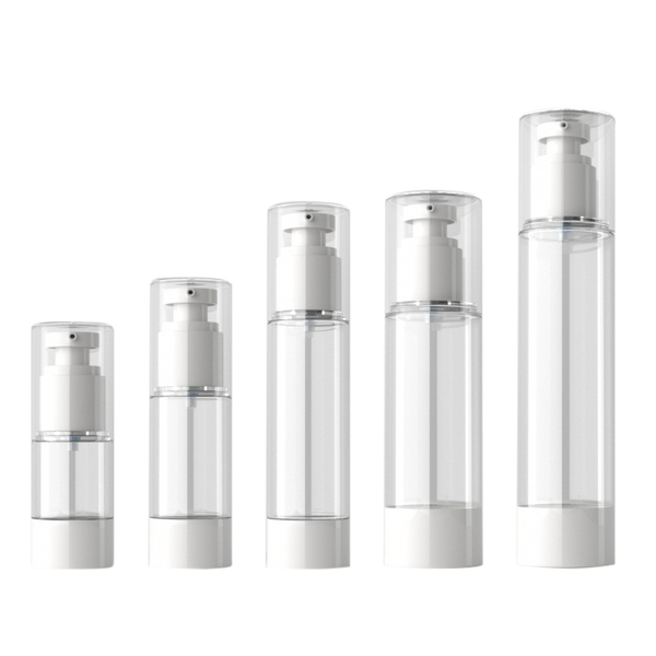 

storage bottles & jars 15ml-100ml travel container liquid vacuum pressure tank airless lotion cream pump bottle refillable clear containers