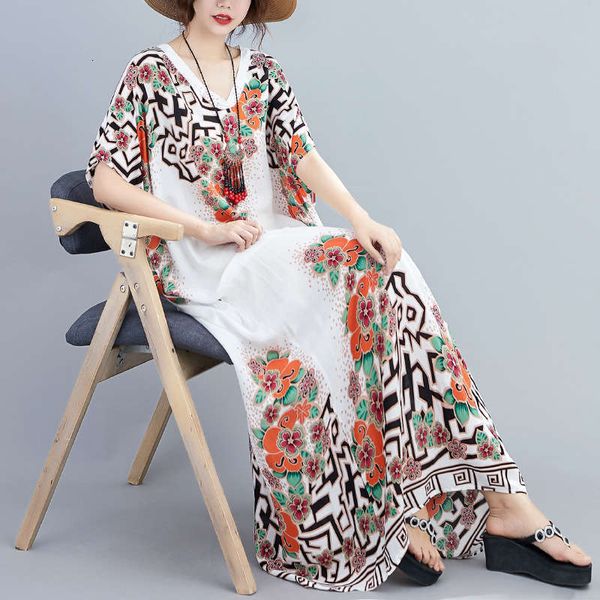 

women's summer casual dresses temperament decor v-neck long skirt slim resort dress, Black;gray