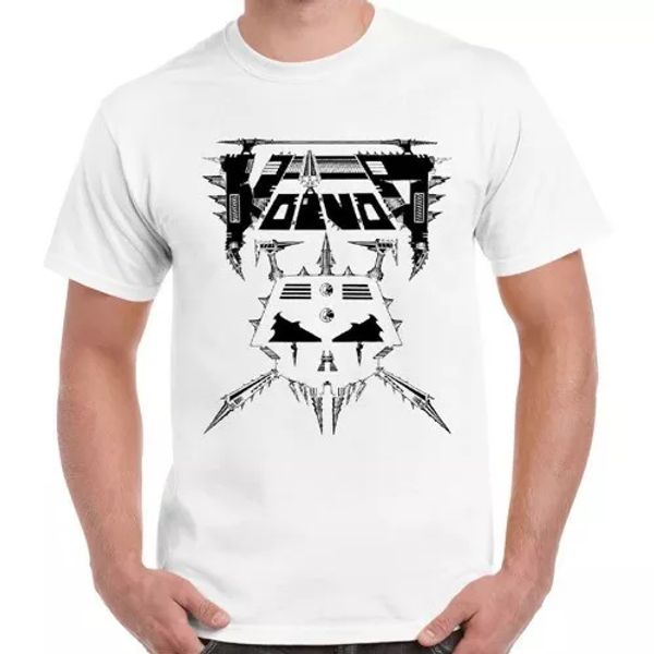 

voivod skull metal king crimson coroner thrash ideal gift t shirt 653, White;black