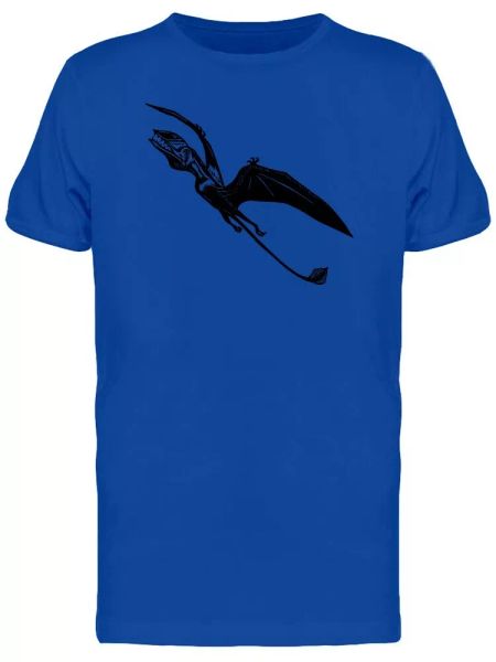 

flying upwards pterodactyl tee men's -image by shutterstock, White;black