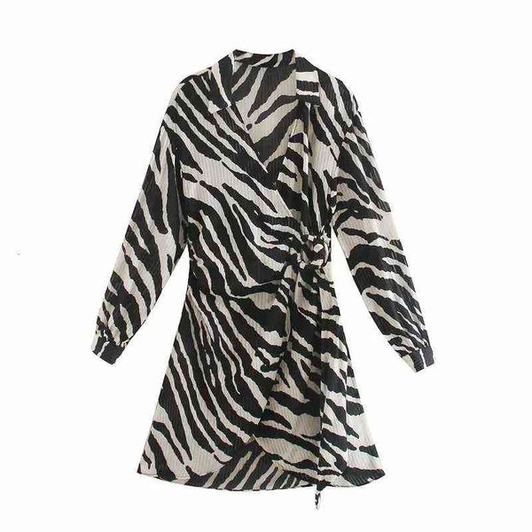

women vintage printing cross v-neck wrap mini dress femme nine quarter sleeve dresses casual lady loose clothes d6216, Black;gray