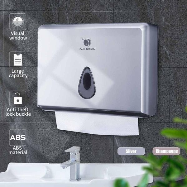 

tissue boxes & napkins wall-mounted bathroom dispenser box holder for 200pcs multifold paper towels kitchen toilet