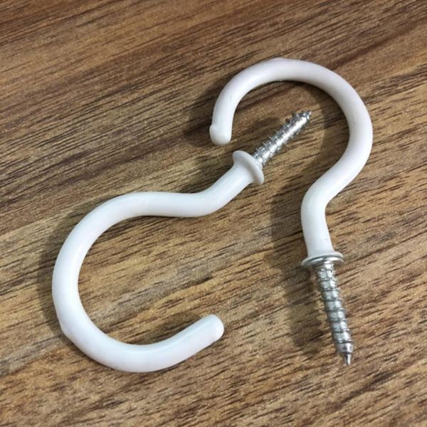 

hooks & rails 40pcs question mark shaped hangers kitchen bathroom spoon towel clothes utensils retail store snack hanging pothoo