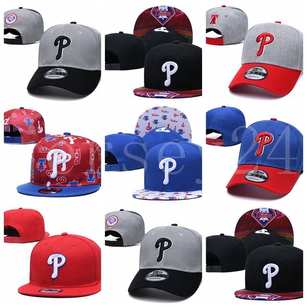 

snapbacks philadelphia phillies hat outdoor fashionable summer fits baseball truck cap, Black;white
