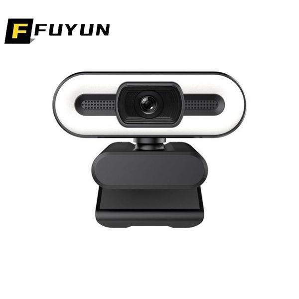 

webcams fuyun home with mic 2k1080 hd fill-in light conference pc webcam autofocus usb web camera lapdeskfor office meeting u31
