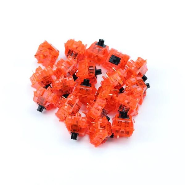 

keyboards queen linear switches 5pin 60g touch button three-segment spring factory lubrication custom switch for mechanical gamer keyboard