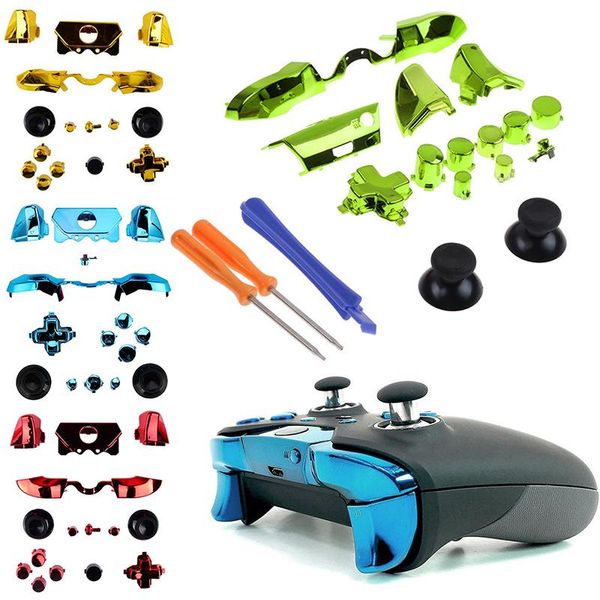 

for xbox one elite x1 economical accessories controller bumper triggers buttons plating full set d-pad lb rb lt rt game controllers & joysti
