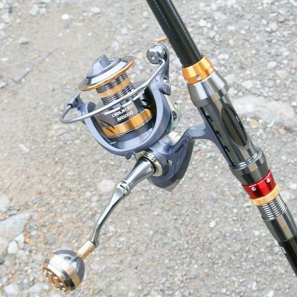 

5.2:1 gear ratio spinning reel large capacity wire cup fishing carp casting 2000-7000 series baitcasting reels