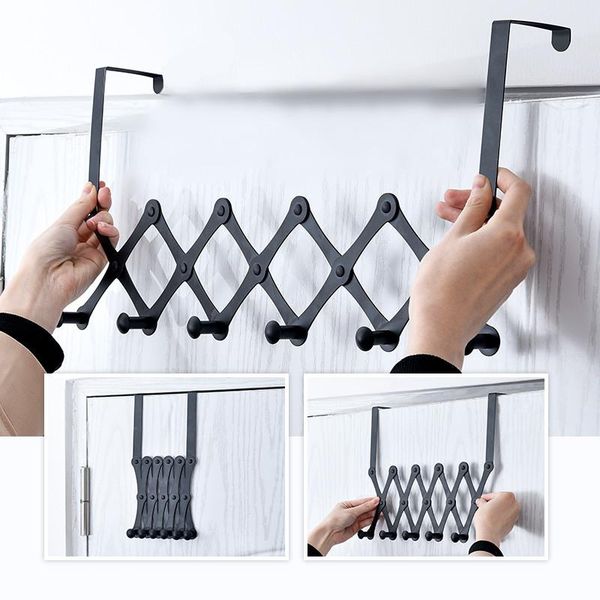 

hooks & rails stainless steel door behind the hook rack coat hat storage organize key holder wall hangers organizer