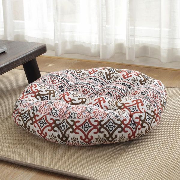 

cushion/decorative pillow european seat cushion tatami floor round bohemian cushions case pad for home decoration bedroom coffee shop