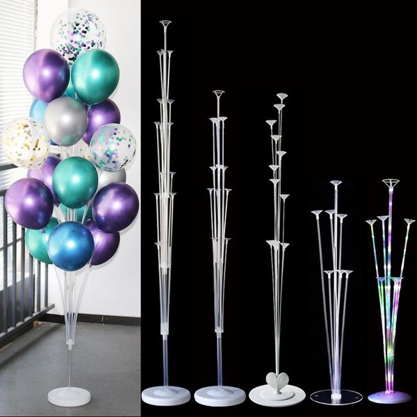 

party decoration 7/13/19tubes balloons stand balloon holder column confetti baby shower kids birthday wedding supplies