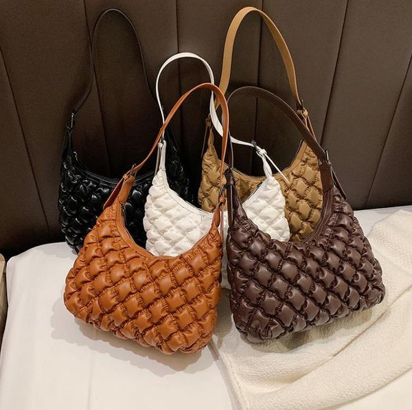 

evening bags autumn/winter women's handbag fashion bucket bag large capacity solid color pu shoulder