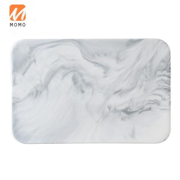 

nordic style marbling chopping board ceramic cookcutting plate dish tray creative swing pizza western cuisine storage bottles & jars
