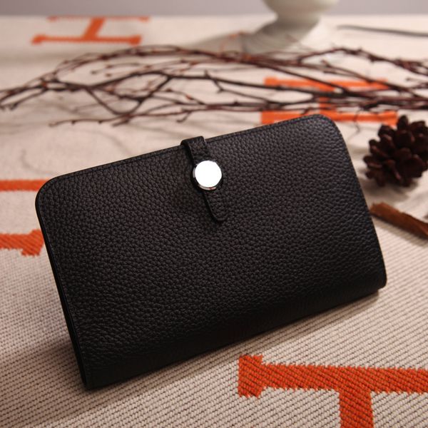 

women's bag leather long women's purse simple handbag
