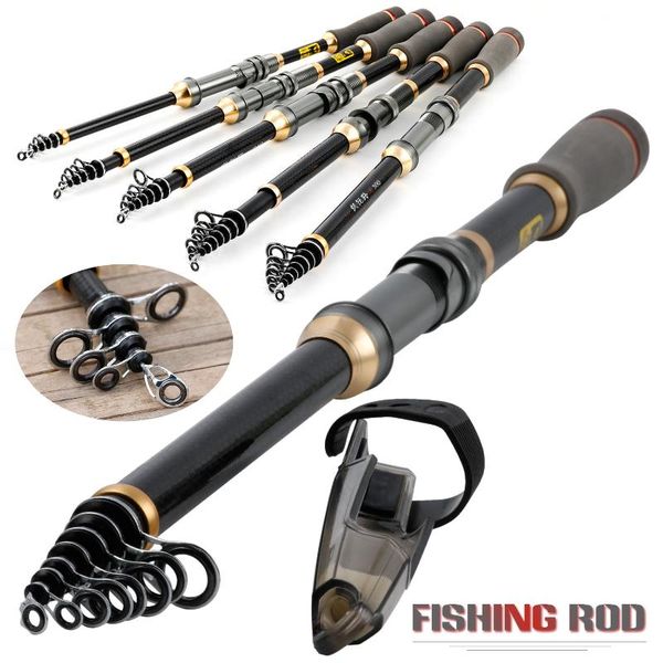 

boat fishing rods sougayilang rod 1.8m-3.0m carbon fiber super hard spinning pole salt water/freshwater carp sea tackle