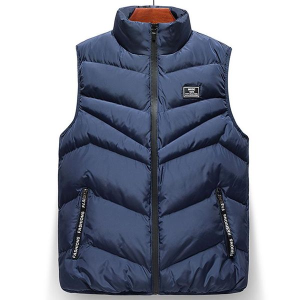 

men's vests men vest jacket stylish clothing warm sleeveless casual coat winter waistcoat plus size, Black;white