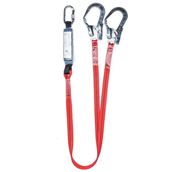 

cords, slings and webbing p385 high-altitude working safety rope electrician outer wall construction protection double hook seat belt variet