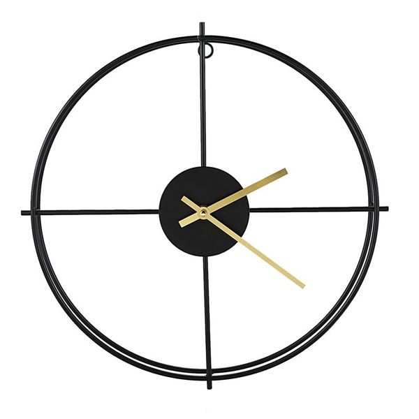 

silent wall clock, living room hollow home decoration, office clock clocks
